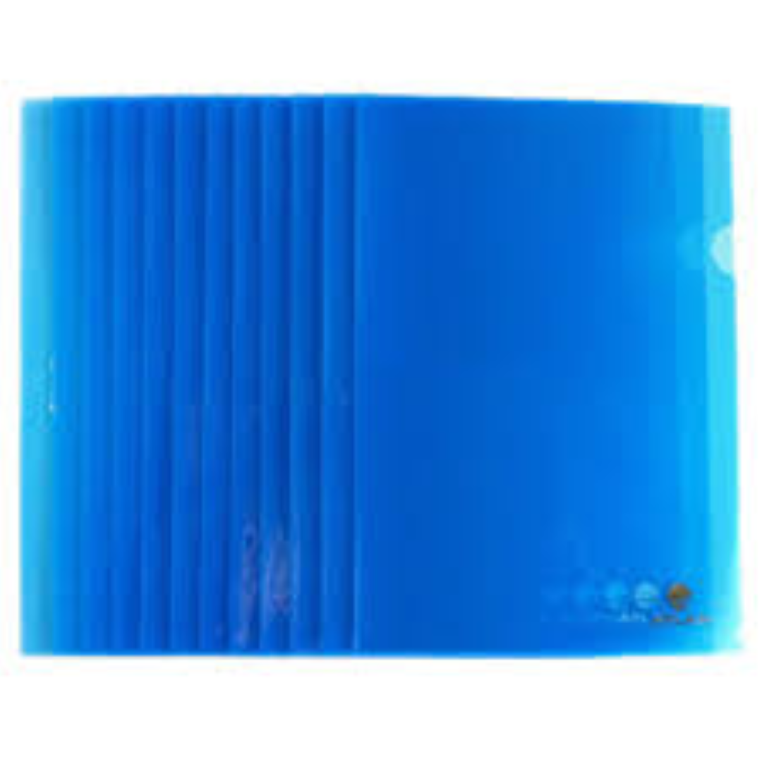 ATLAS CLEAR FOLDER BLUE F31421